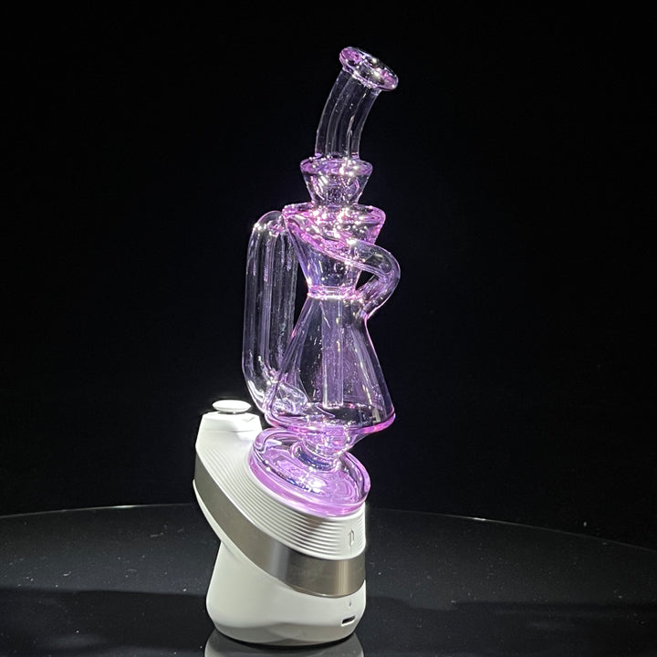 Puffco Peak Purple Recycler Attachment Glass Pipe TG