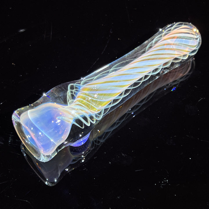 Thick Fume Chillum Glass Pipe Chuck Glass   