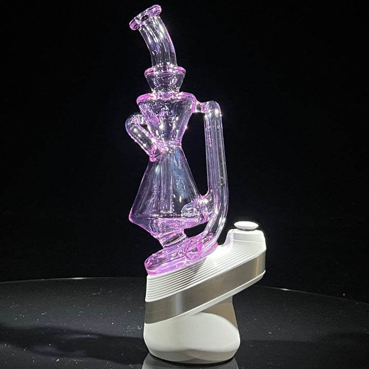 Puffco Peak Purple Recycler Attachment Glass Pipe TG