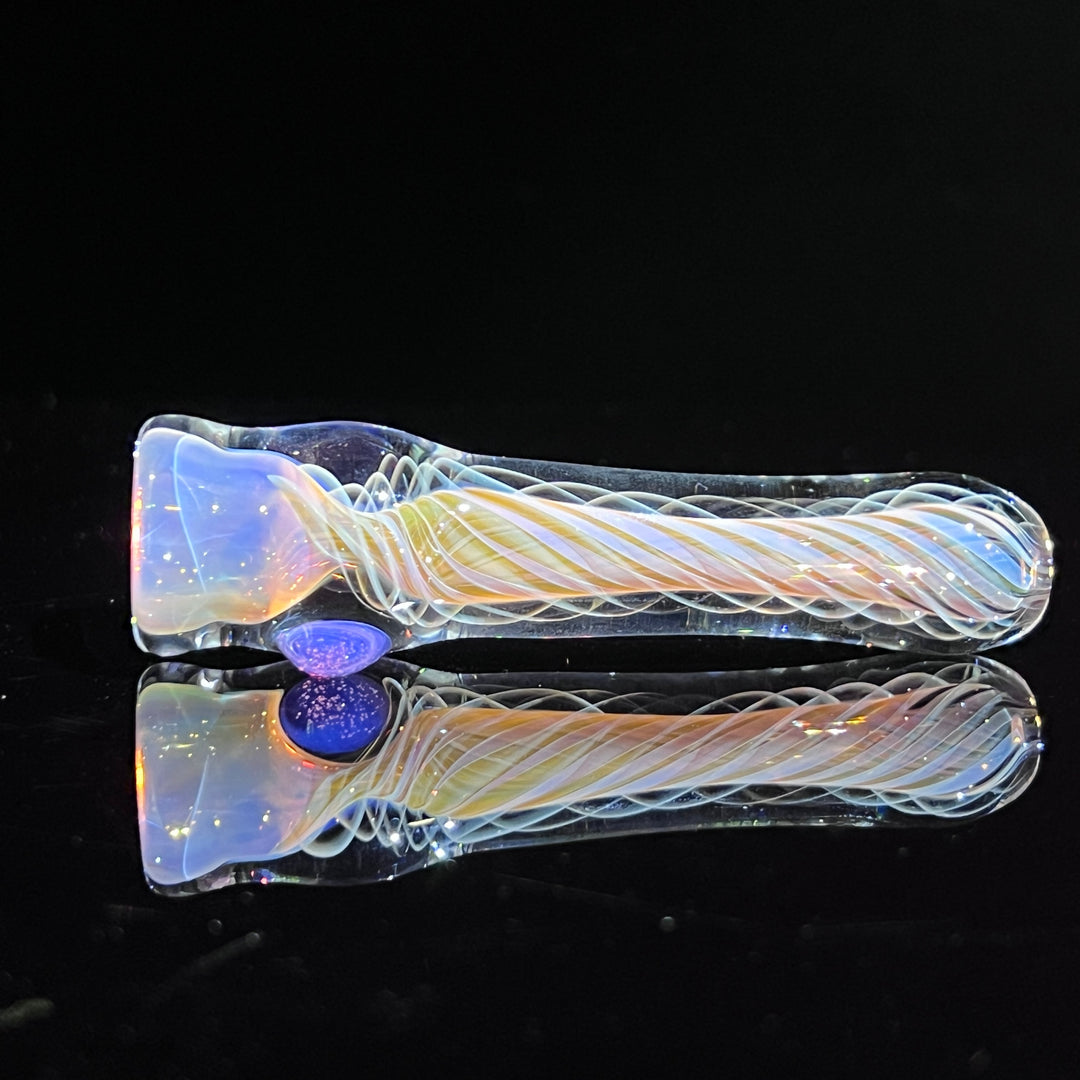 Thick Fume Chillum Glass Pipe Chuck Glass   