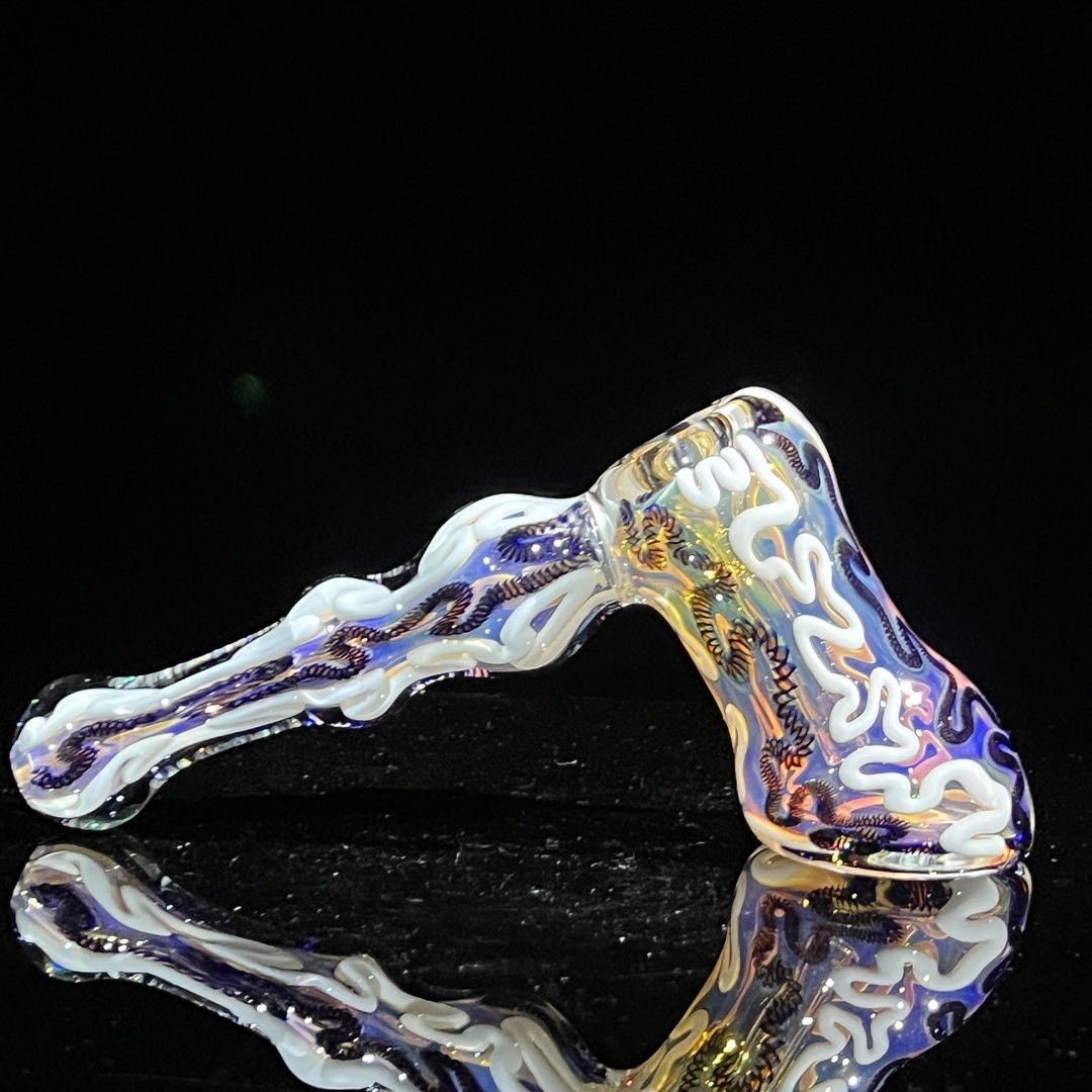 Inside Out Hammer Bubbler Glass Pipe Tiny Mike