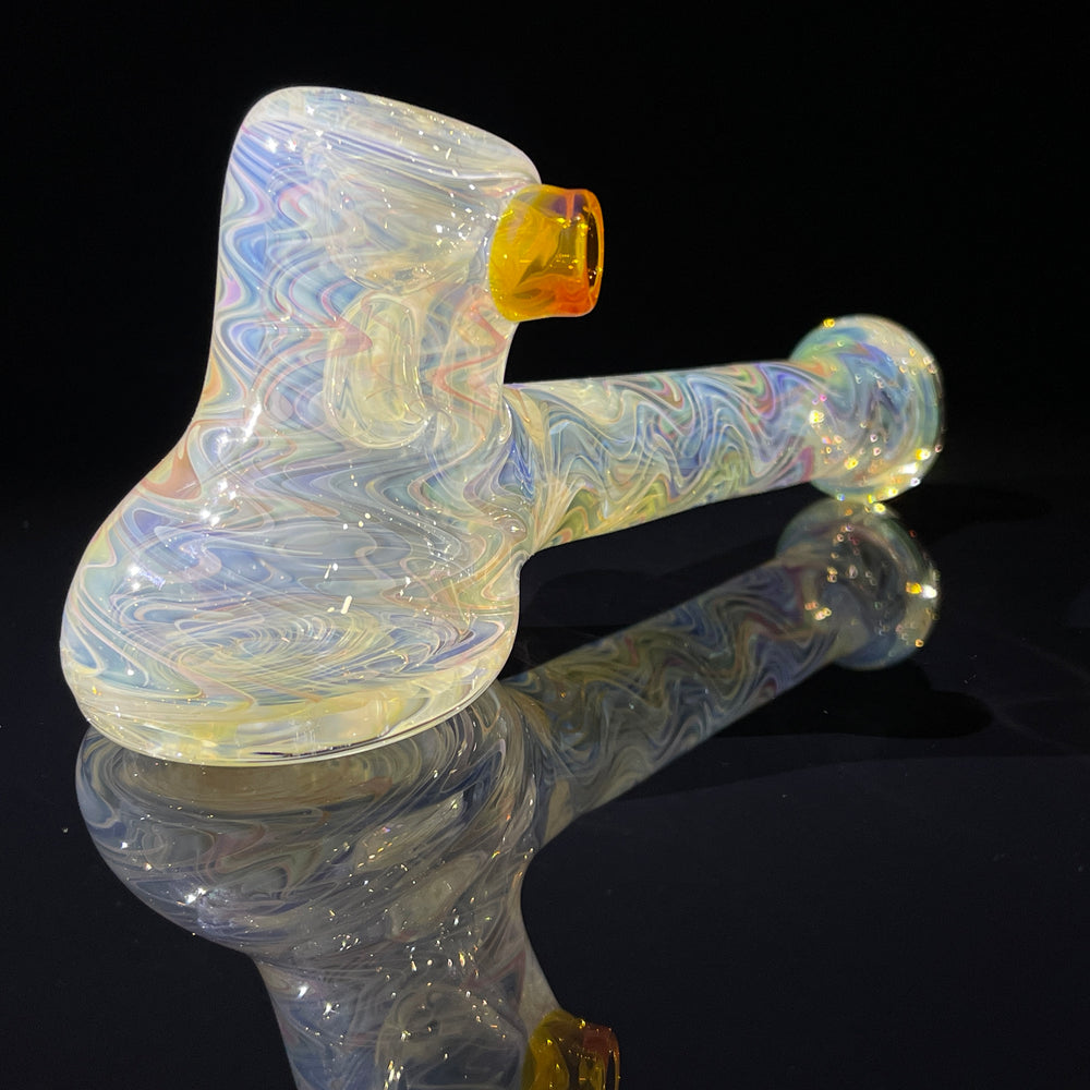 Twisted Fume Hammer Glass Pipe Zafa Glass