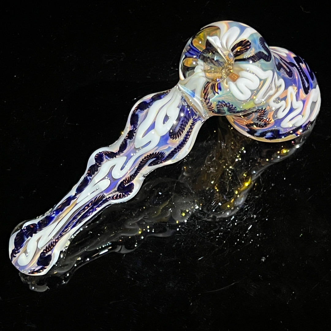 Inside Out Hammer Bubbler Glass Pipe Tiny Mike