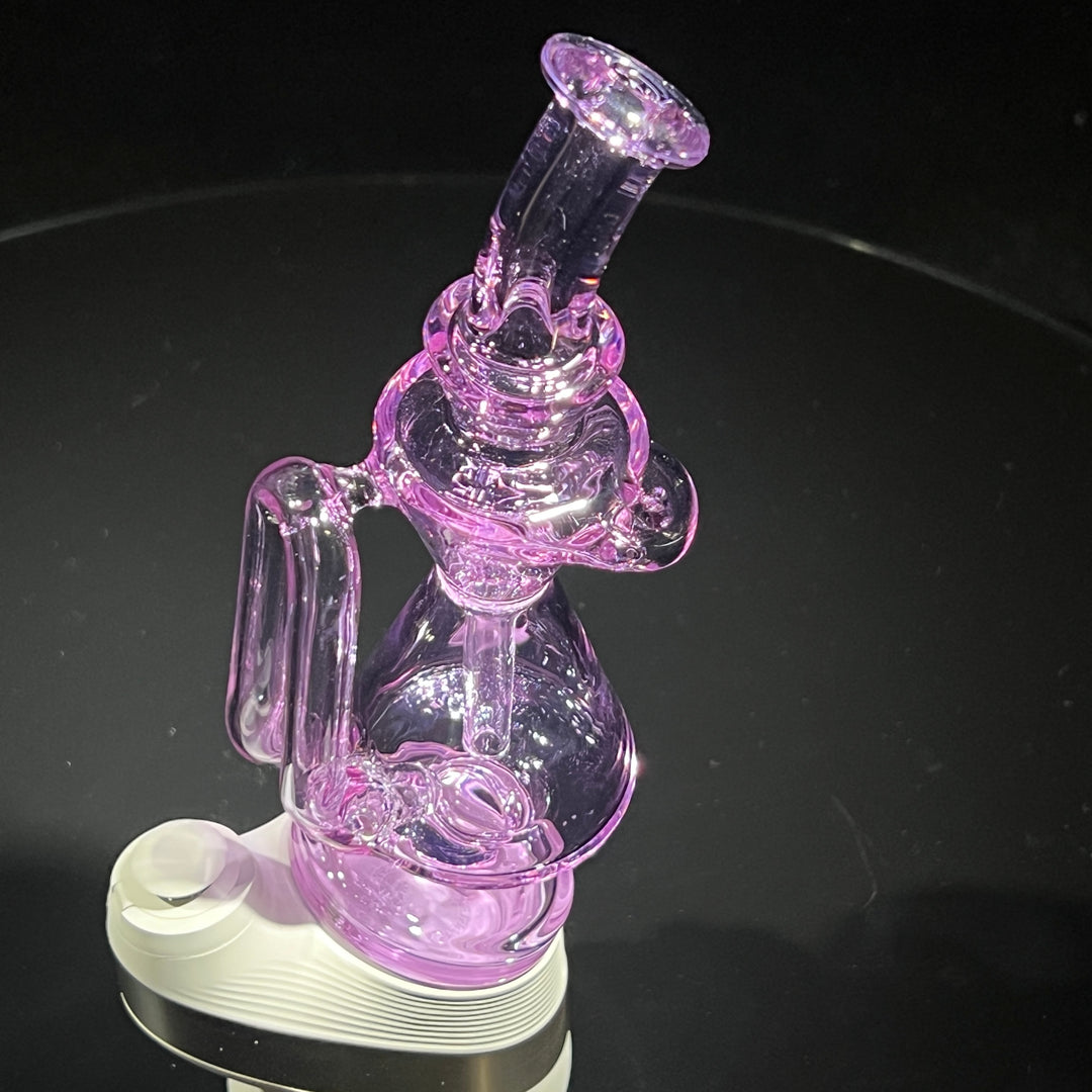 Puffco Peak Purple Recycler Attachment Glass Pipe TG