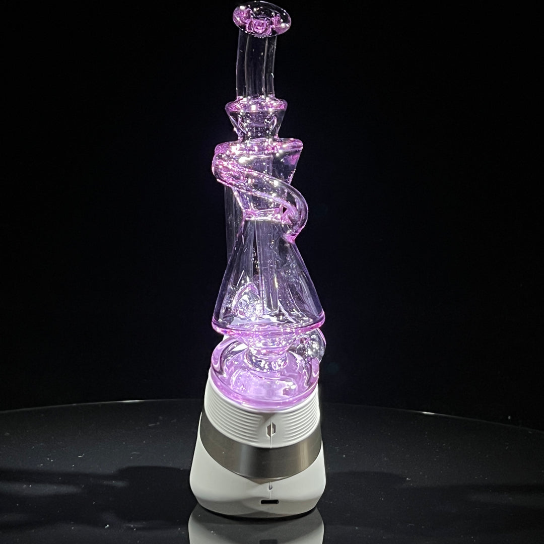 Puffco Peak Purple Recycler Attachment Glass Pipe TG