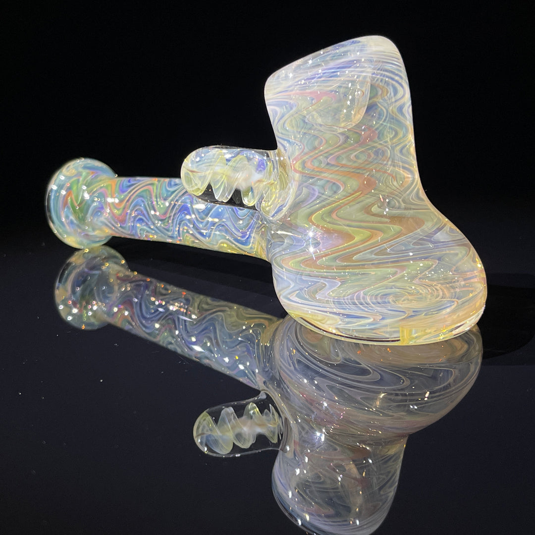 Twisted Fume Hammer Glass Pipe Zafa Glass