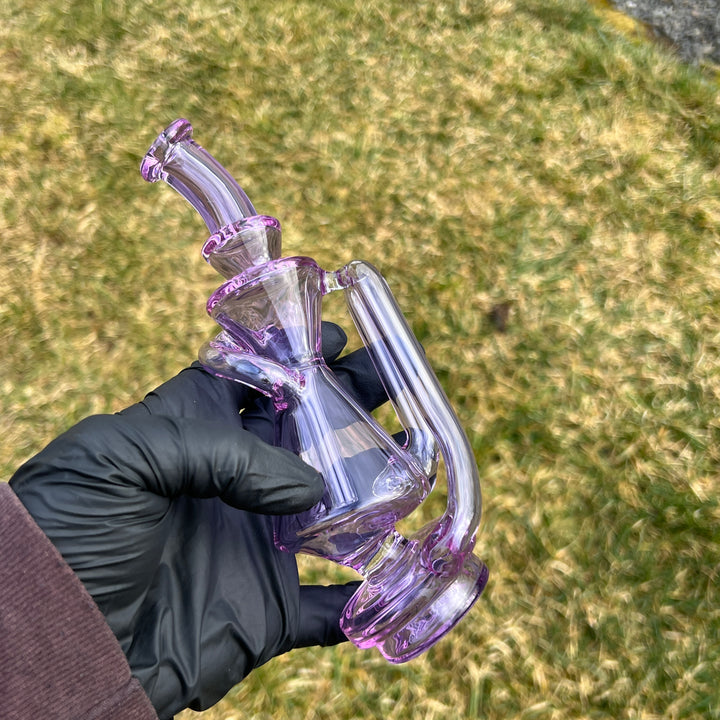 Puffco Peak Purple Recycler Attachment Glass Pipe TG