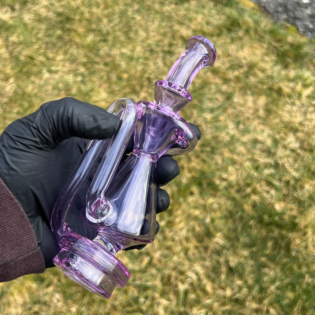 Puffco Peak Purple Recycler Attachment Glass Pipe TG