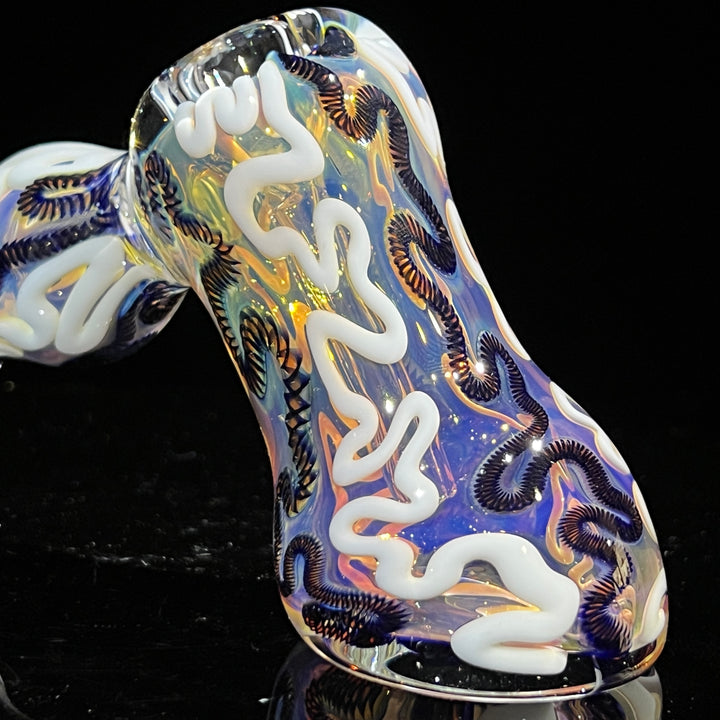 Inside Out Hammer Bubbler Glass Pipe Tiny Mike