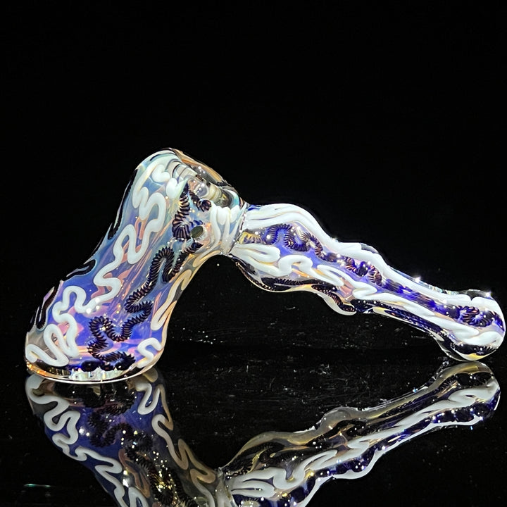 Inside Out Hammer Bubbler Glass Pipe Tiny Mike