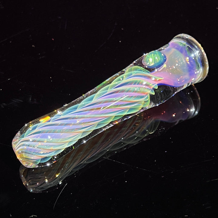 Thick Fume Chillum Glass Pipe Chuck Glass   