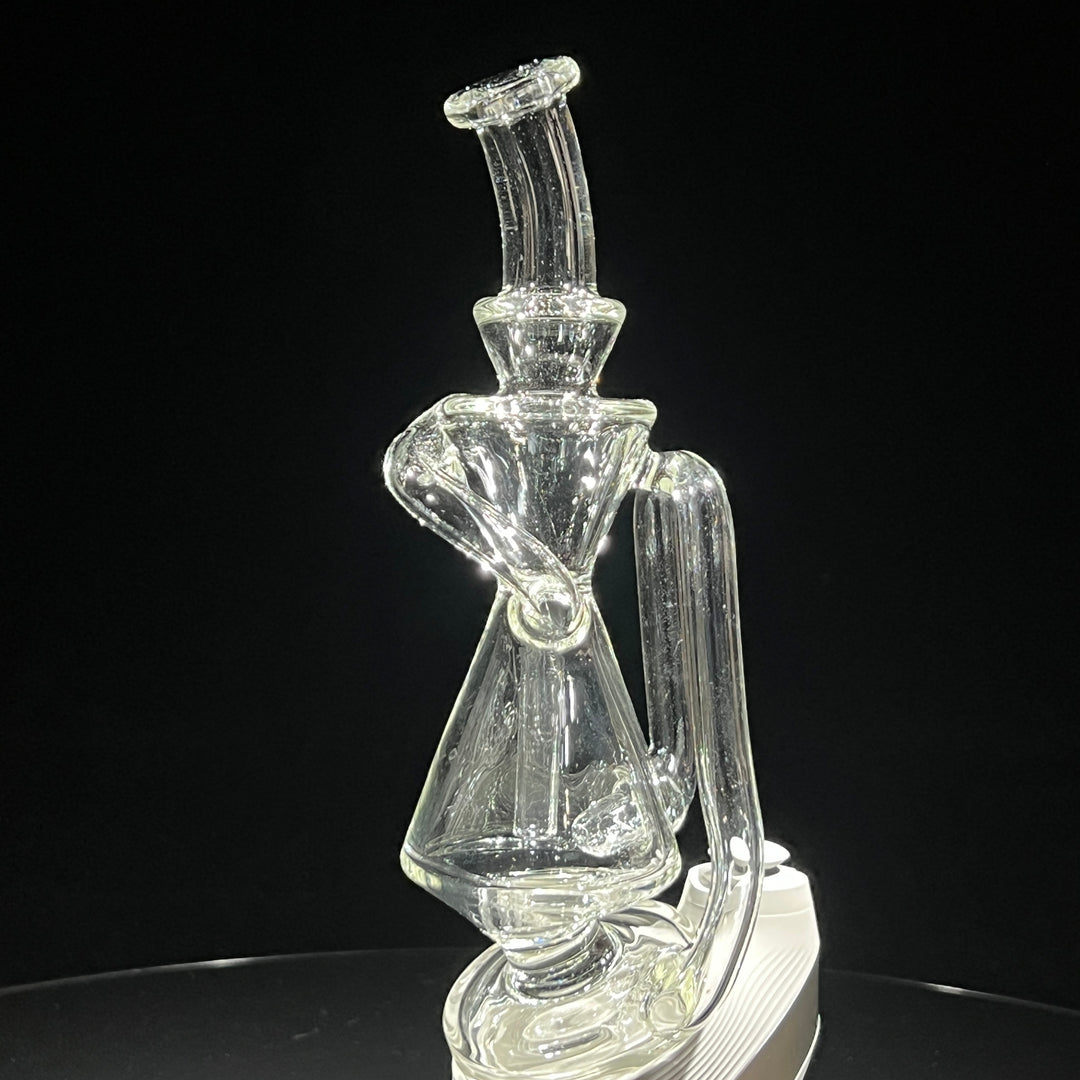 Puffco Peak Clear Recycler Attachment Glass Pipe TG