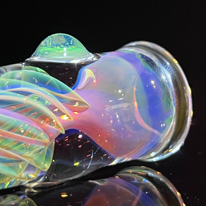 Thick Fume Chillum Glass Pipe Chuck Glass   