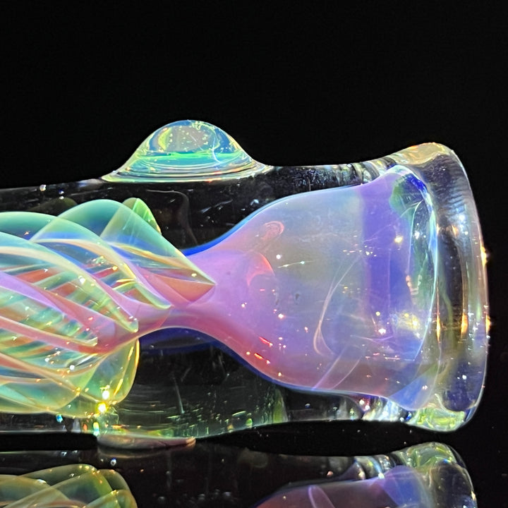 Thick Fume Chillum Glass Pipe Chuck Glass   