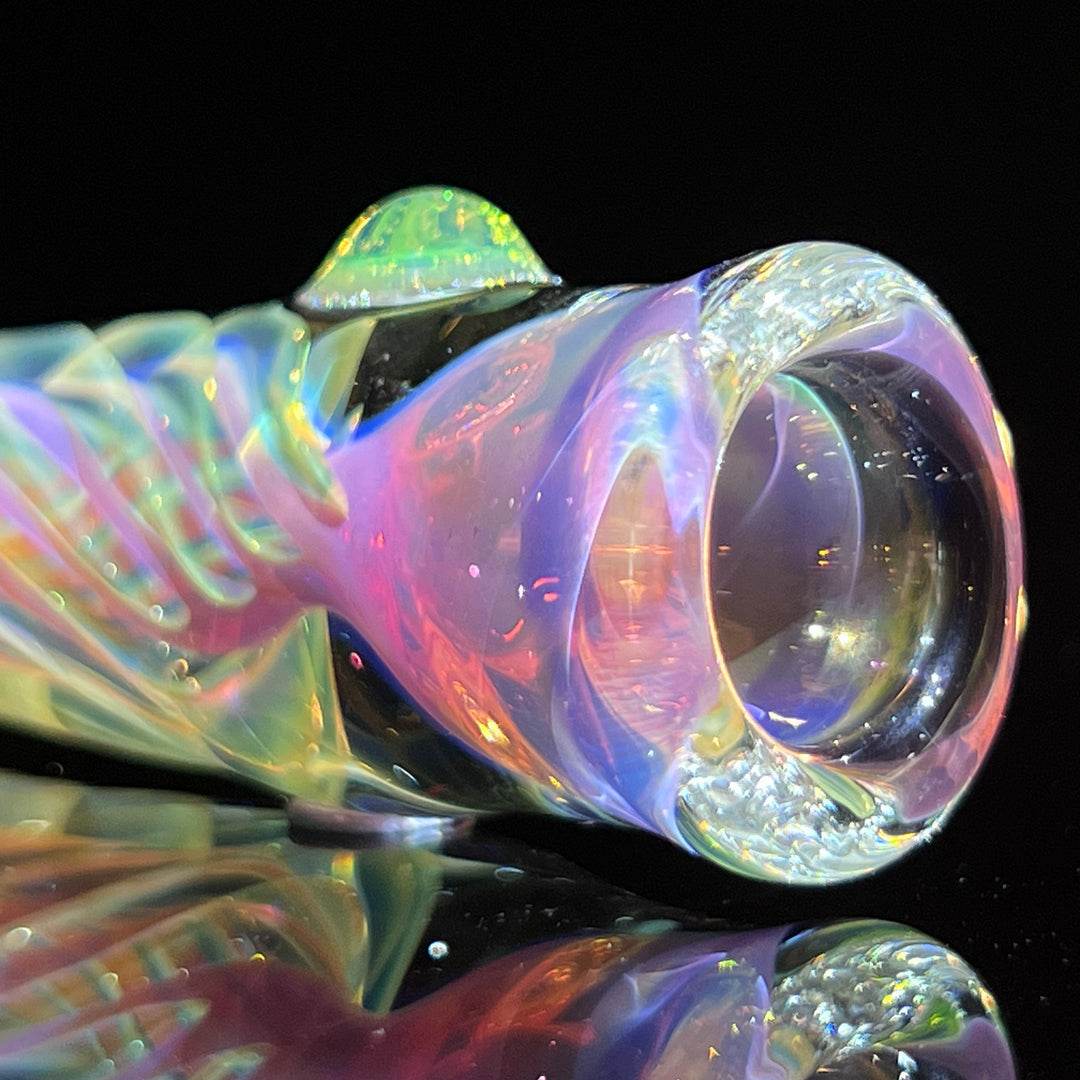 Thick Fume Chillum Glass Pipe Chuck Glass   