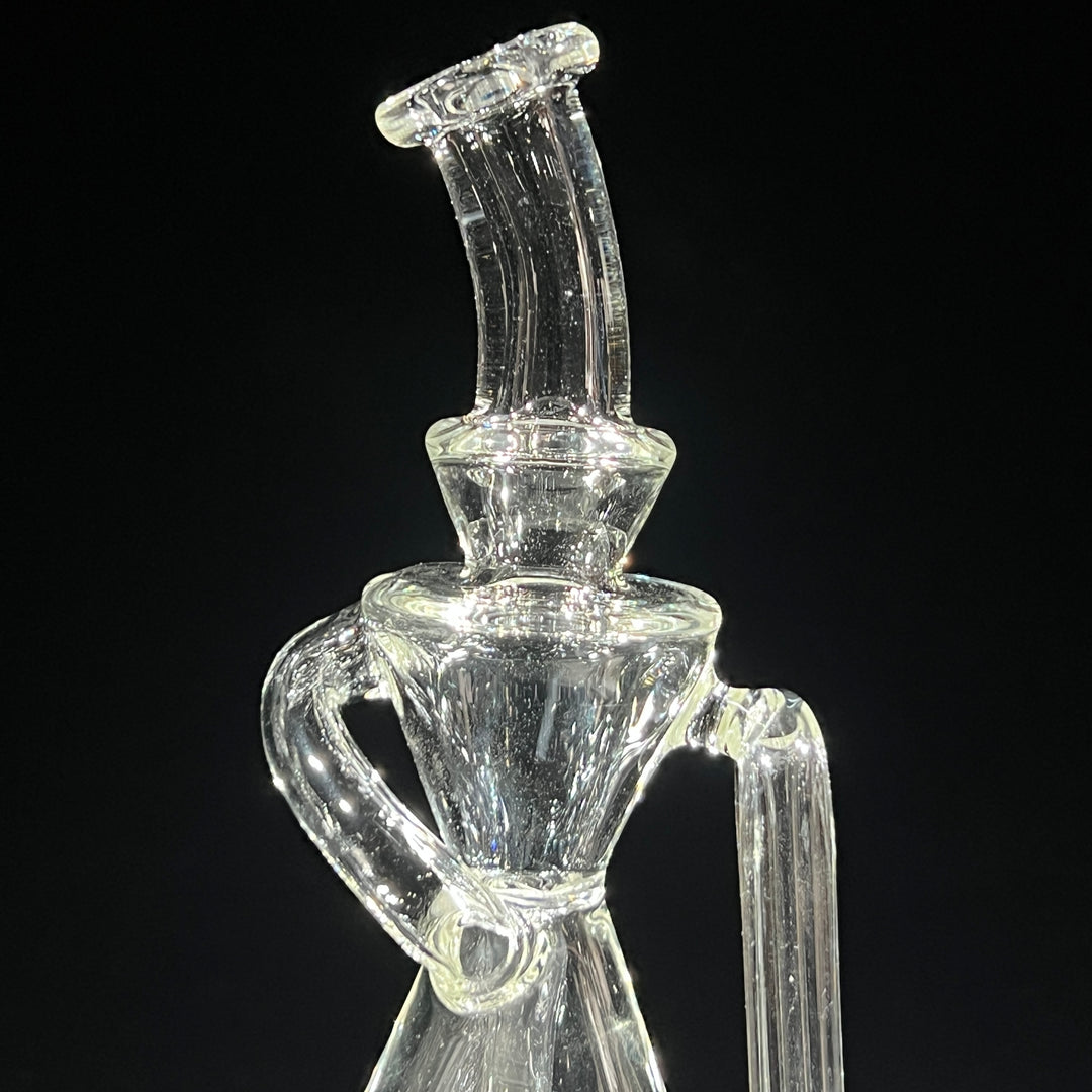 Puffco Peak Clear Recycler Attachment Glass Pipe TG