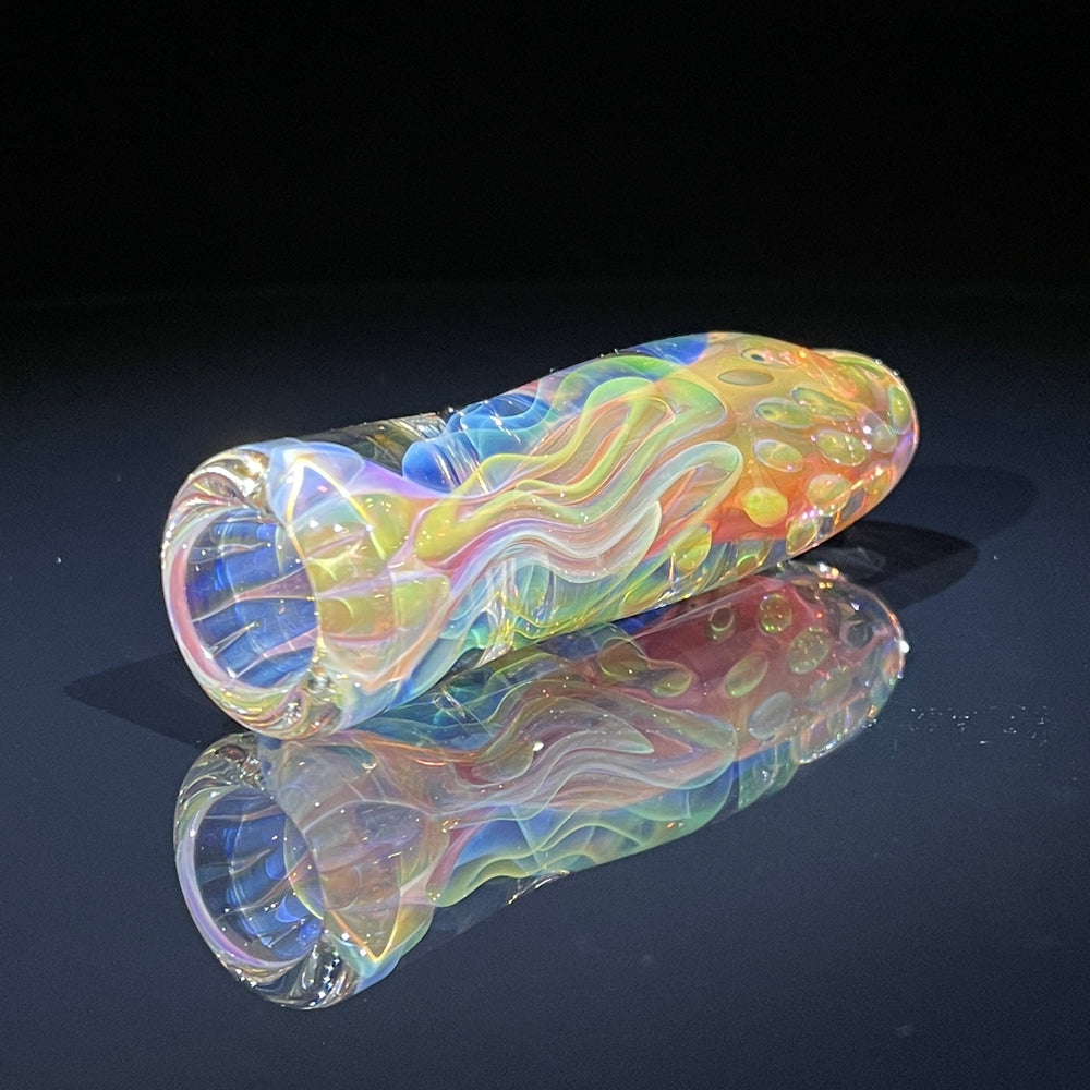 Moon Drop Chillum Glass Pipe Zafa Glass