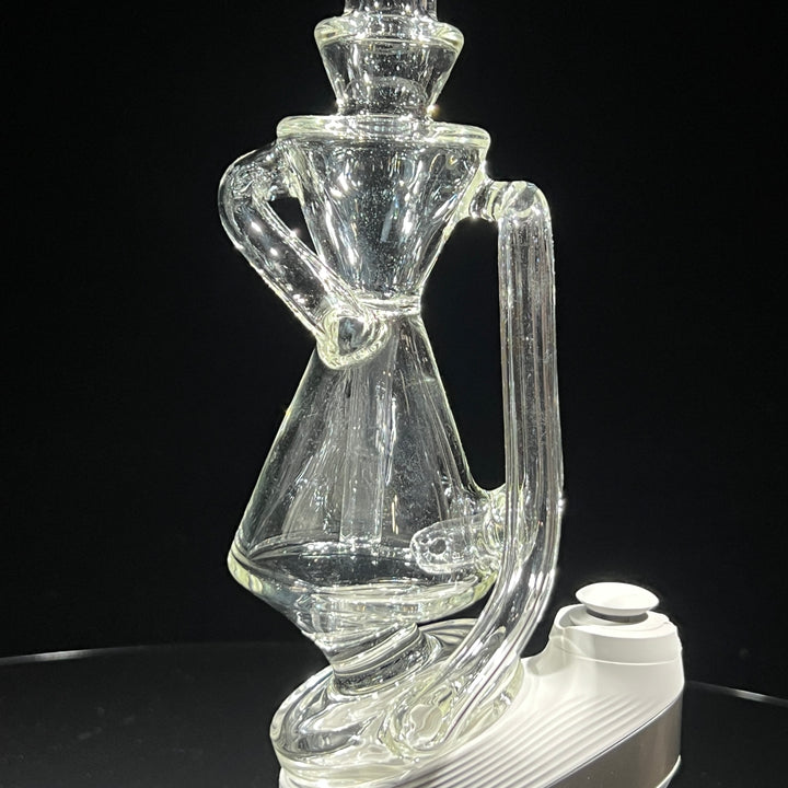 Puffco Peak Clear Recycler Attachment Glass Pipe TG