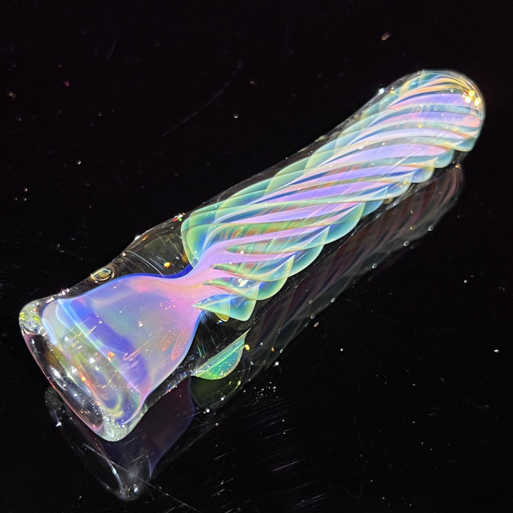 Thick Fume Chillum Glass Pipe Chuck Glass   