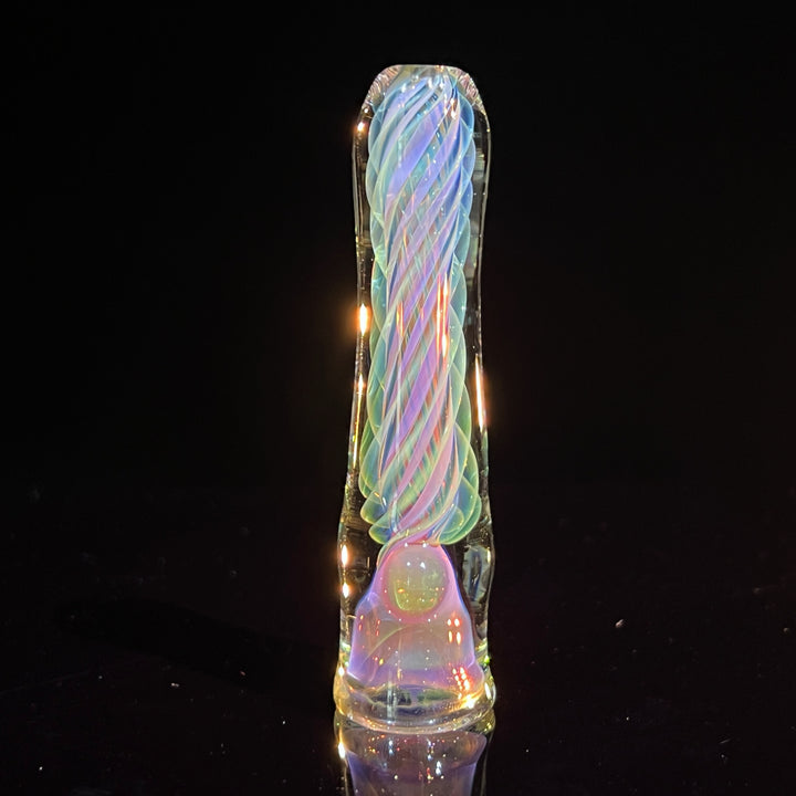 Thick Fume Chillum Glass Pipe Chuck Glass   