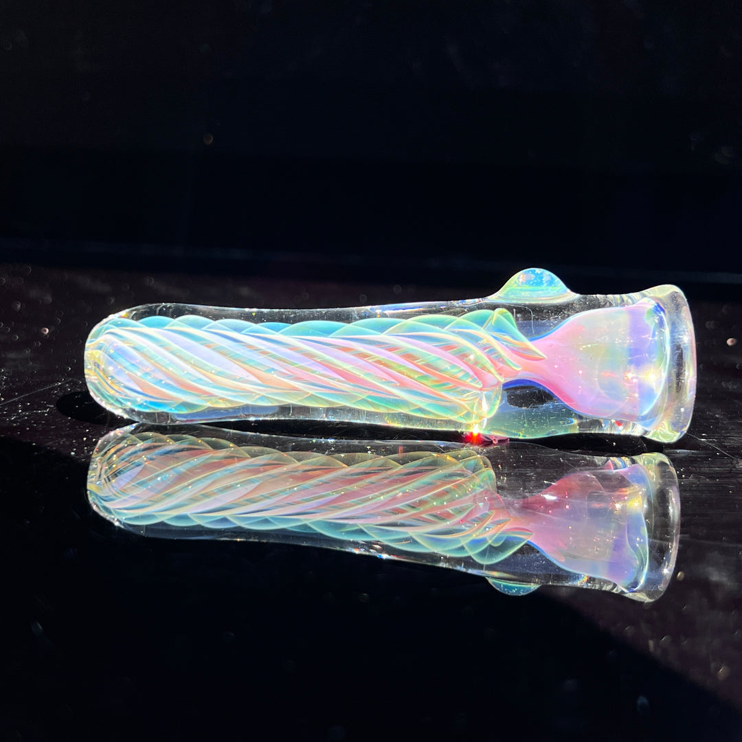 Thick Fume Chillum Glass Pipe Chuck Glass   