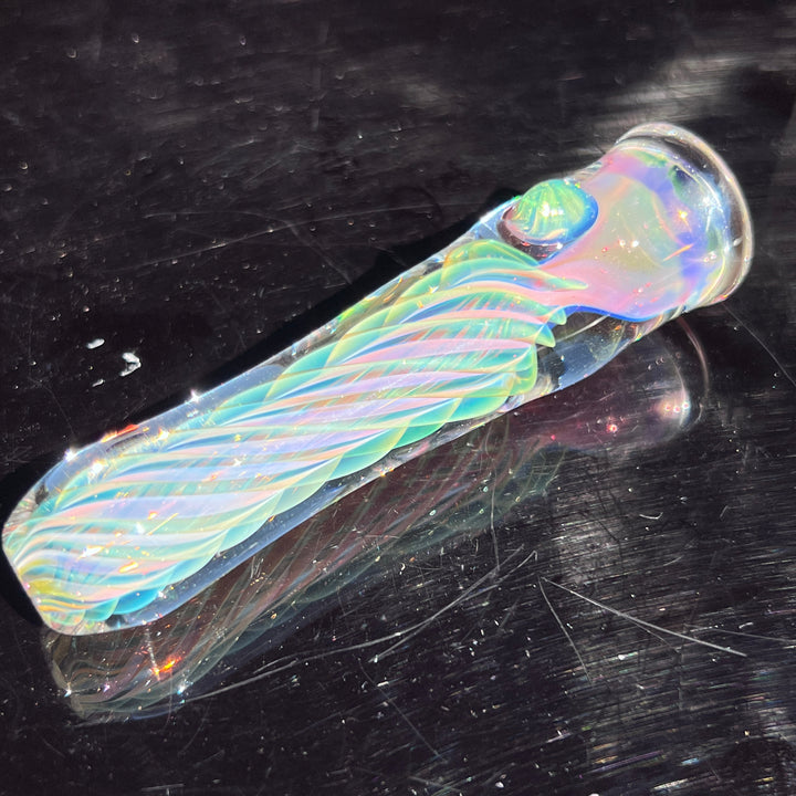 Thick Fume Chillum Glass Pipe Chuck Glass   