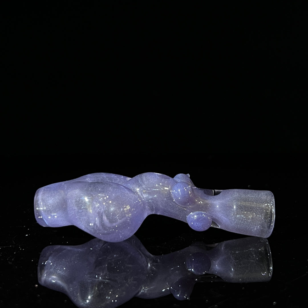 Purple Sister Chillum Glass Pipe Sable Haze   