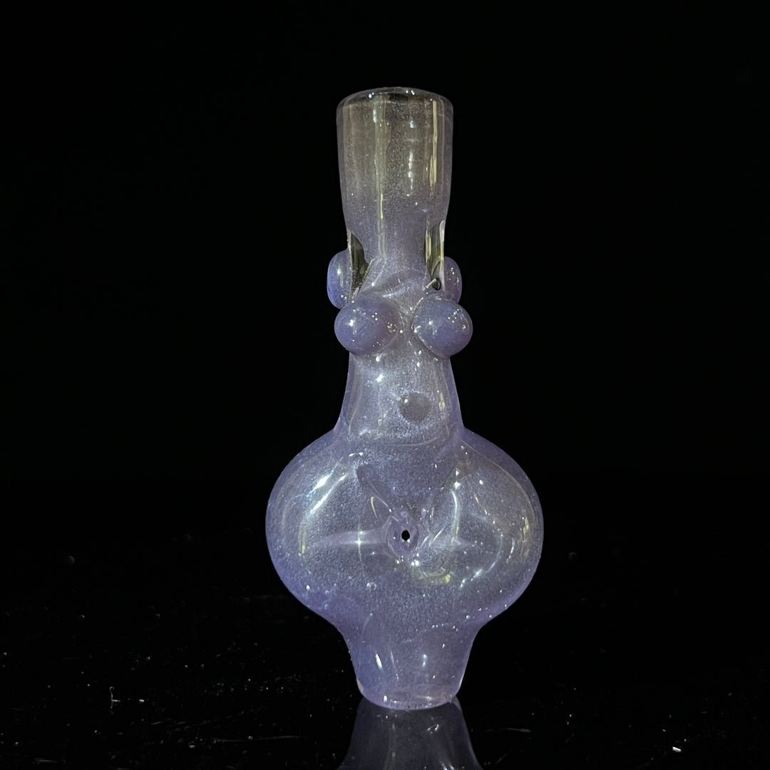 Purple Sister Chillum Glass Pipe Sable Haze   