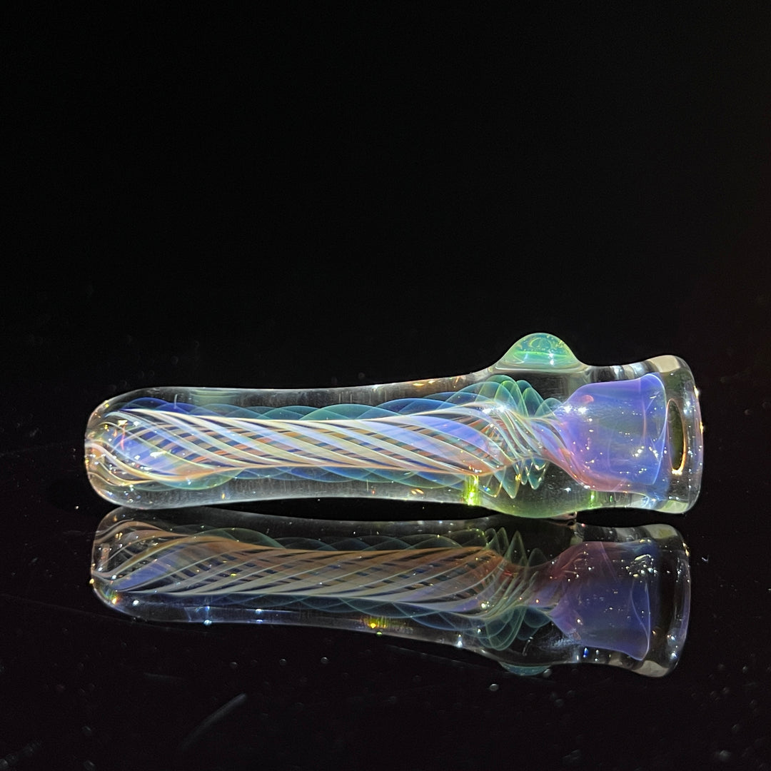 Thick Fume Chillum Glass Pipe Chuck Glass   