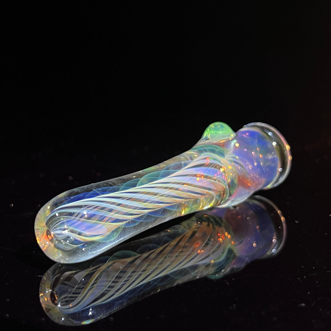 Thick Fume Chillum Glass Pipe Chuck Glass   