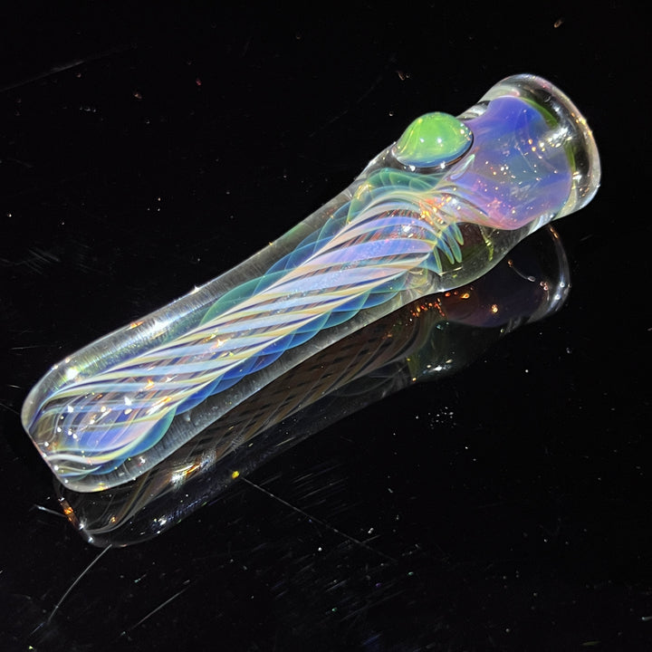 Thick Fume Chillum Glass Pipe Chuck Glass   