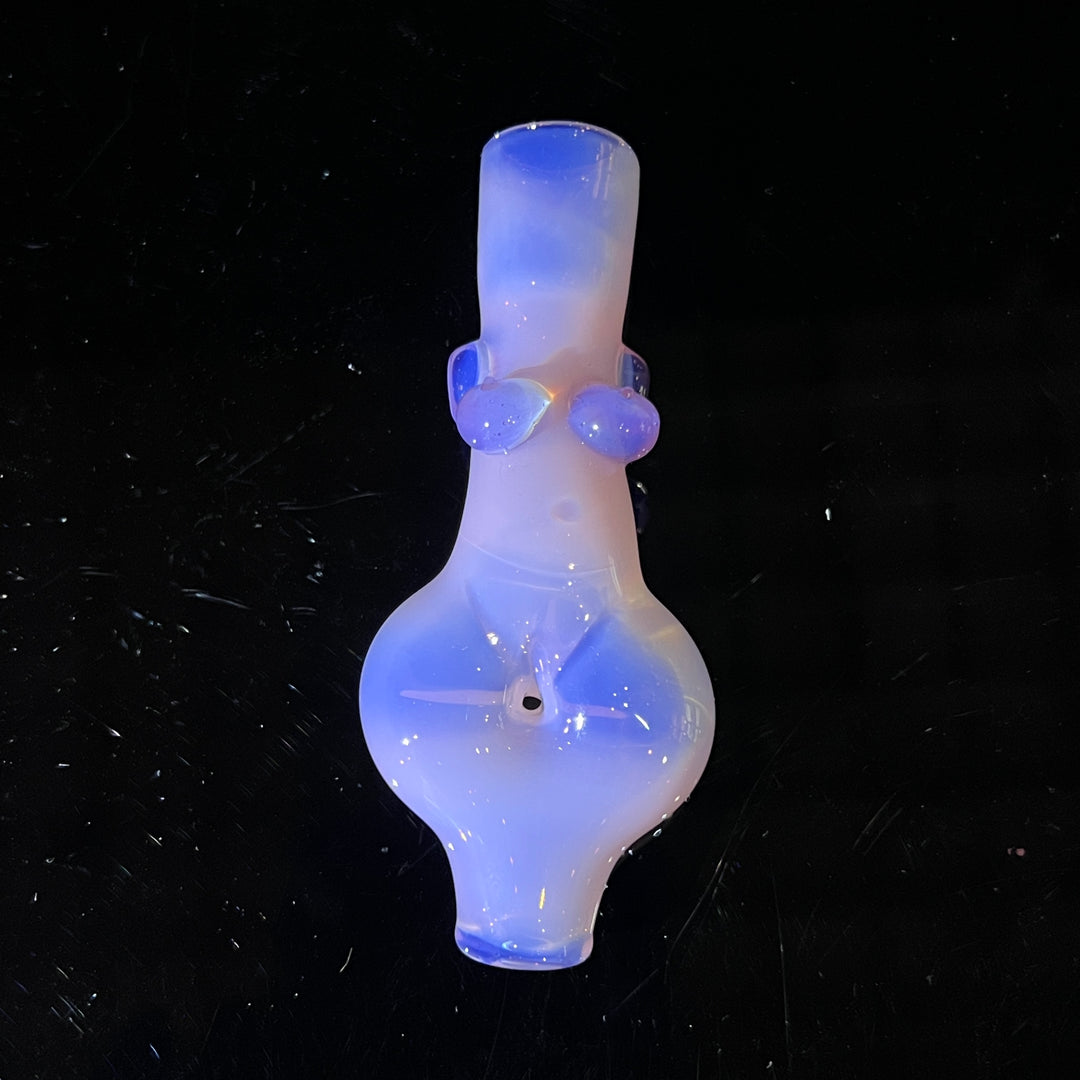 Pink Sister Chillum Glass Pipe Sable Haze   