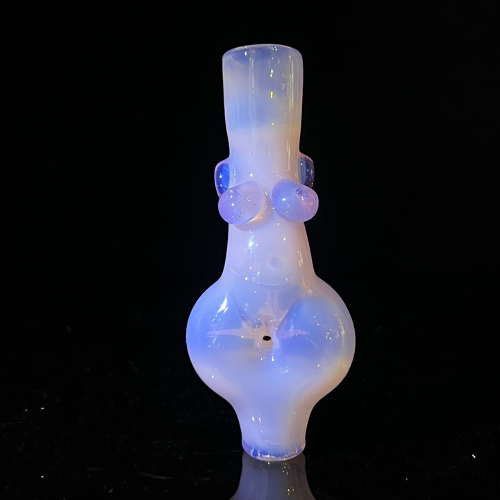 Pink Sister Chillum Glass Pipe Sable Haze   