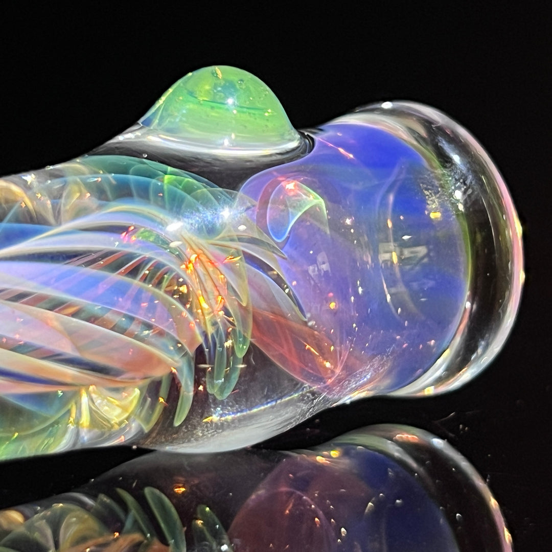 Thick Fume Chillum Glass Pipe Chuck Glass   