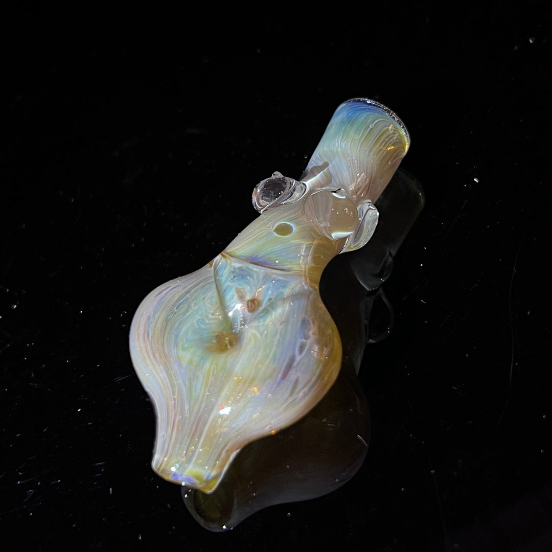 Golden Sister Chillum Glass Pipe Sable Haze   