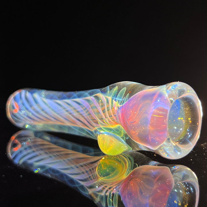 Thick Fume Chillum Glass Pipe Chuck Glass   