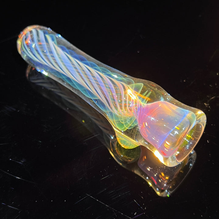 Thick Fume Chillum Glass Pipe Chuck Glass   