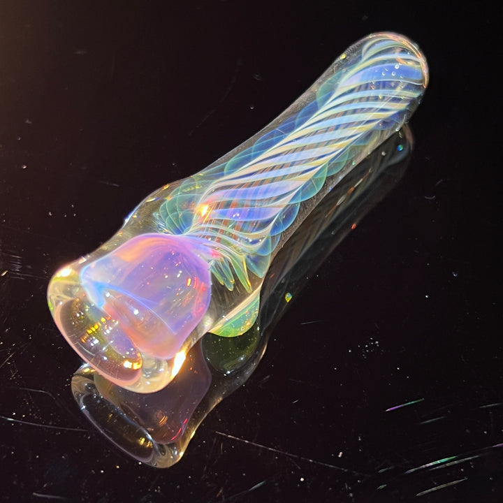 Thick Fume Chillum Glass Pipe Chuck Glass   