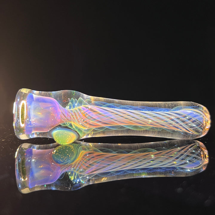 Thick Fume Chillum Glass Pipe Chuck Glass   