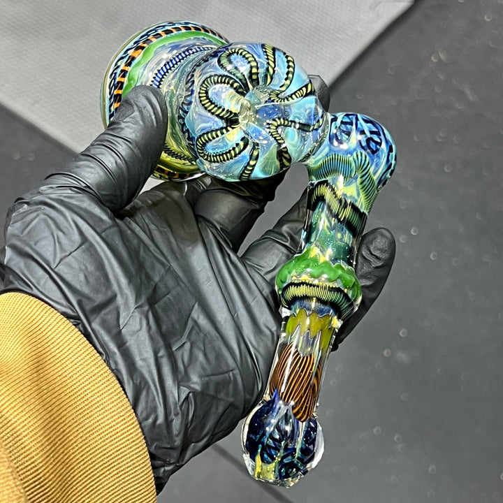 Fume Sidecar Bubbler Glass Pipe Tiny Mike