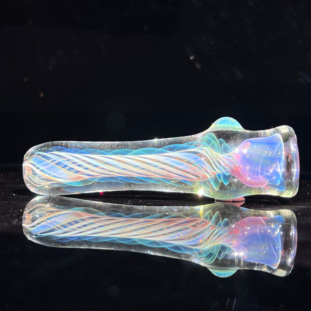 Thick Fume Chillum Glass Pipe Chuck Glass   