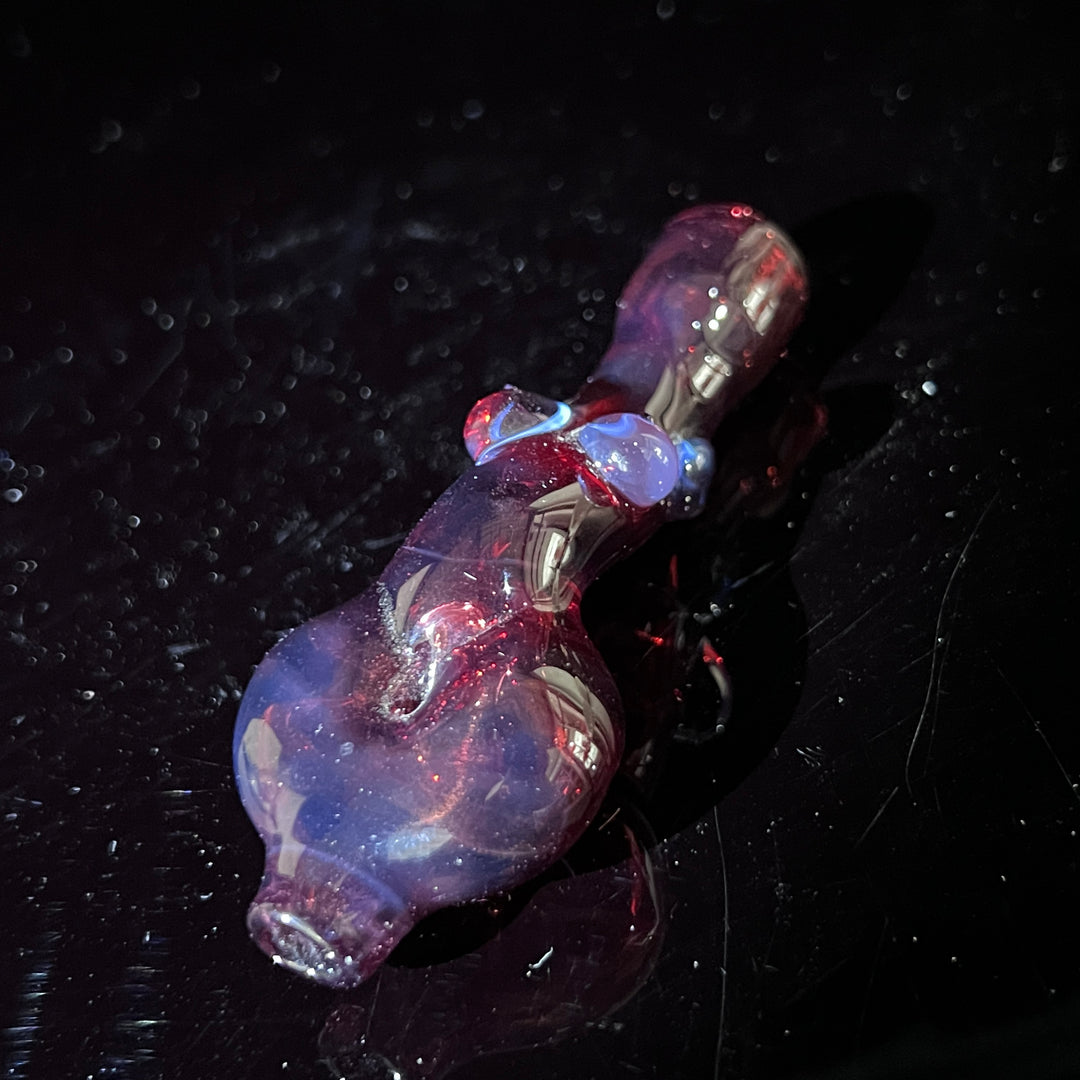 Red Flare Sister Chillum Glass Pipe Sable Haze   