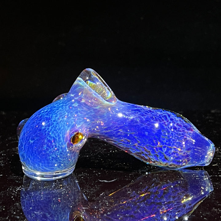 Purple Nebula Drop Hammer Glass Pipe Tako Glass   