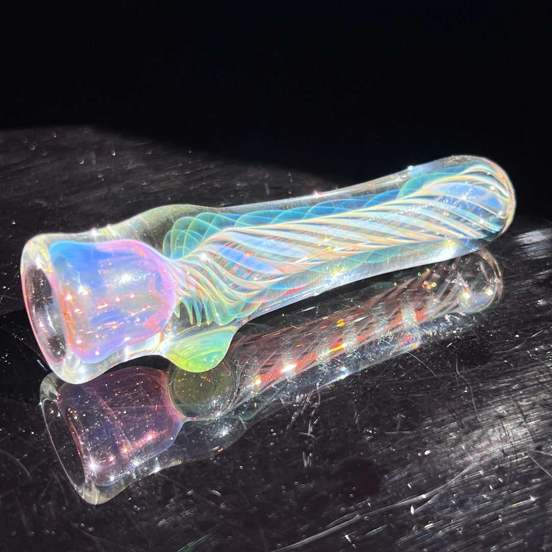 Thick Fume Chillum Glass Pipe Chuck Glass   