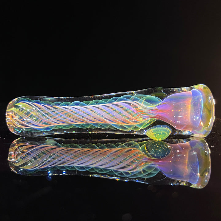 Thick Fume Chillum Glass Pipe Chuck Glass   