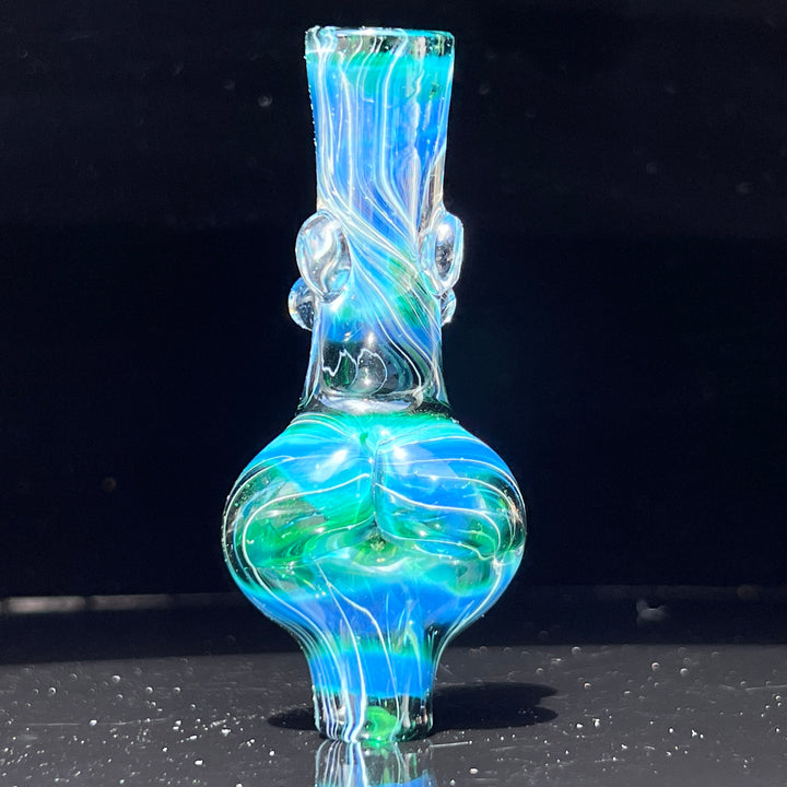 Exp Green Sister Chillum Glass Pipe Sable Haze   