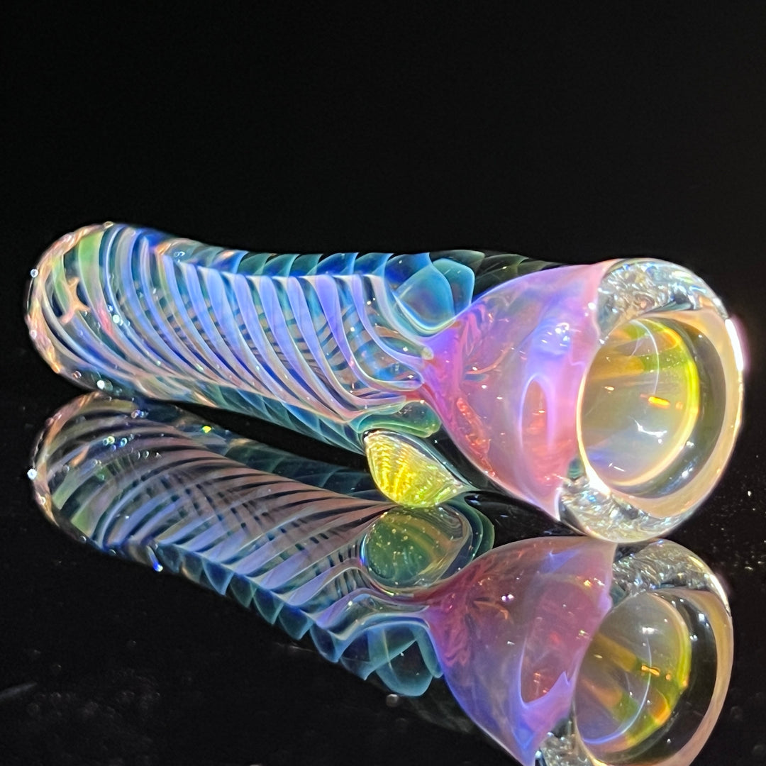 Thick Fume Chillum Glass Pipe Chuck Glass   