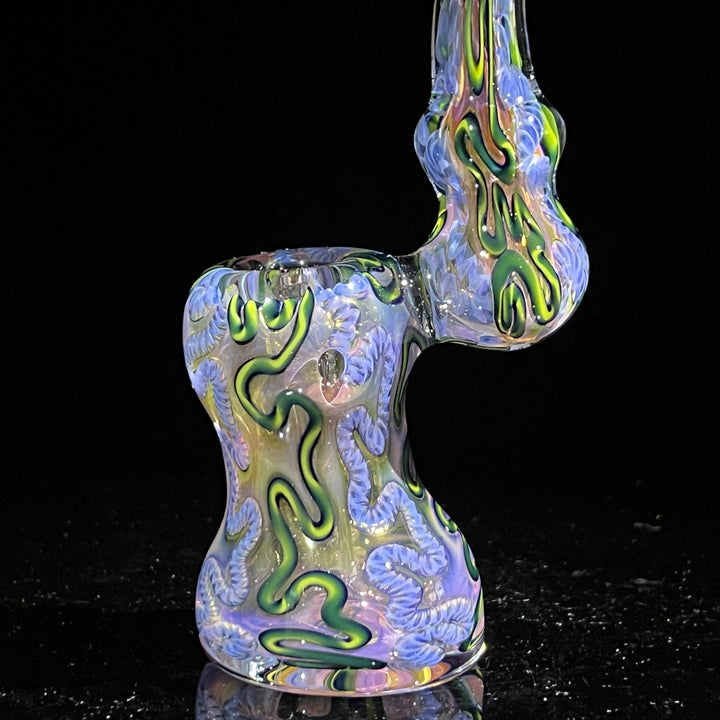 Sherlock Bubbler Glass Pipe Tiny Mike