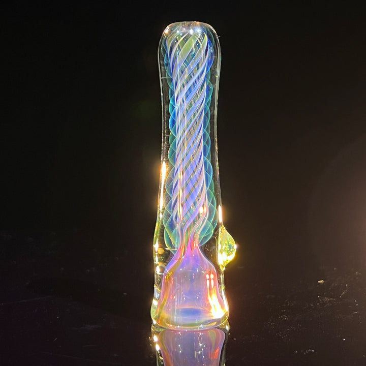 Thick Fume Chillum Glass Pipe Chuck Glass   