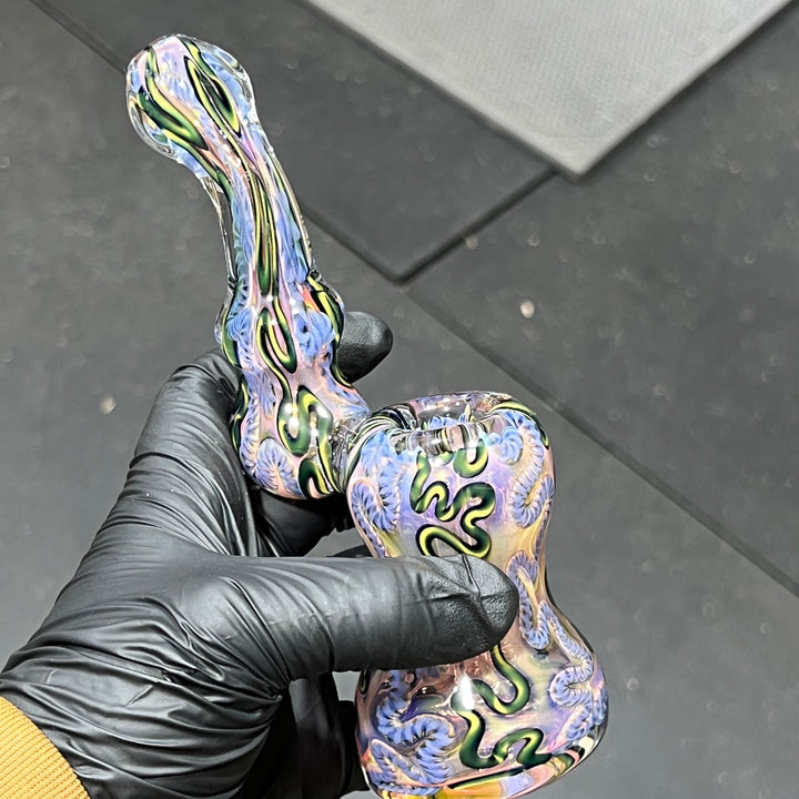 Sherlock Bubbler Glass Pipe Tiny Mike